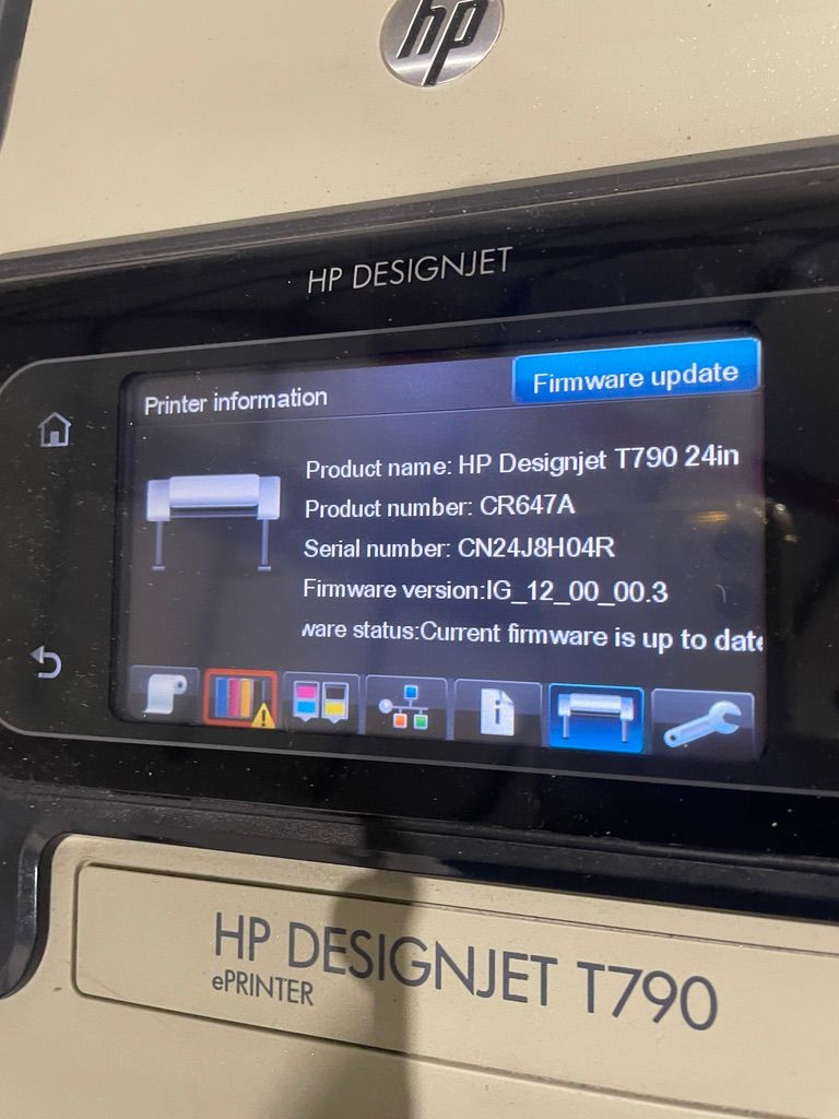 HP DesignJet T790 Plotter Printer -CR648A/HP DesignJet Plotter Printer
