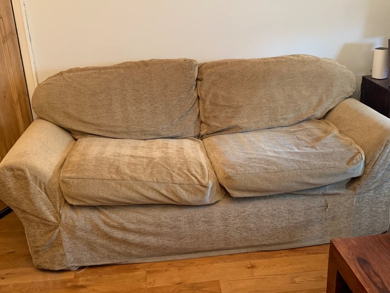 FREE: 2 large sofas. One is bed settee