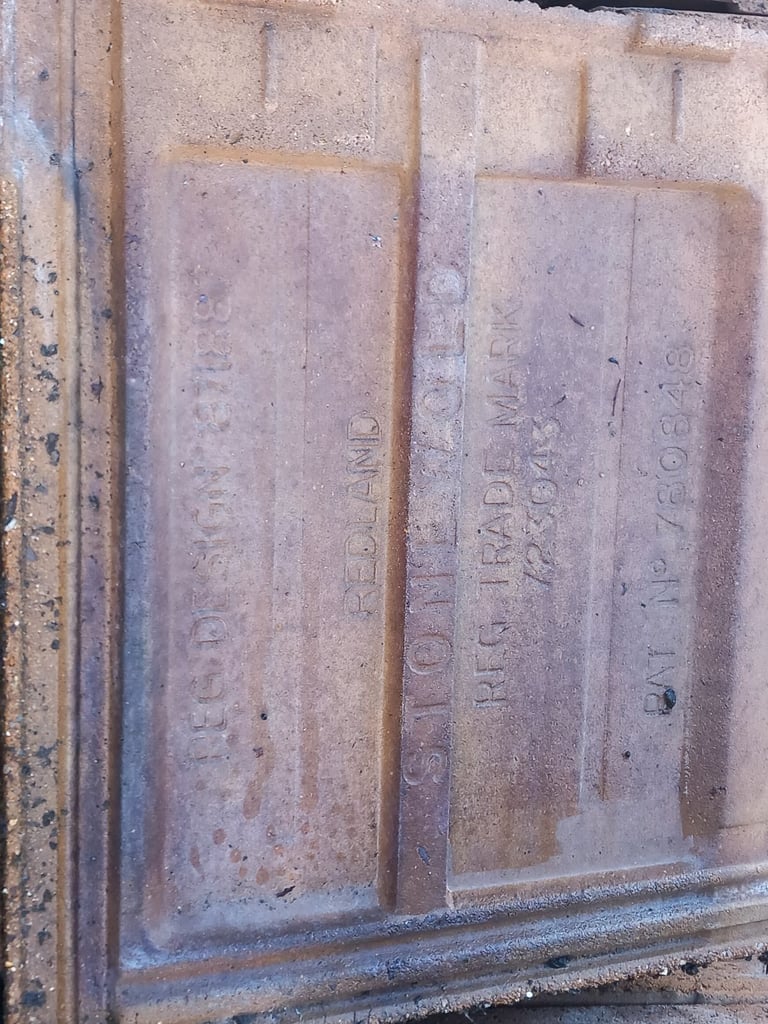 Reclaimed Redland Stonewold MK2 concrete roof tiles