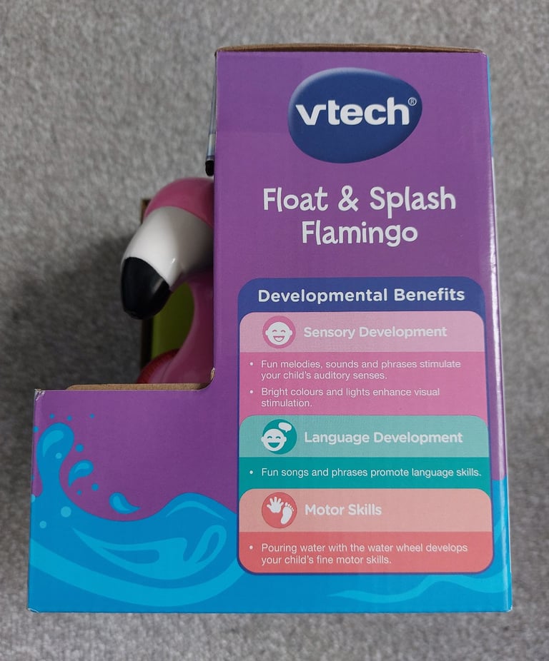 Vtech Float & Splash Flamingo Musical Bath Toy