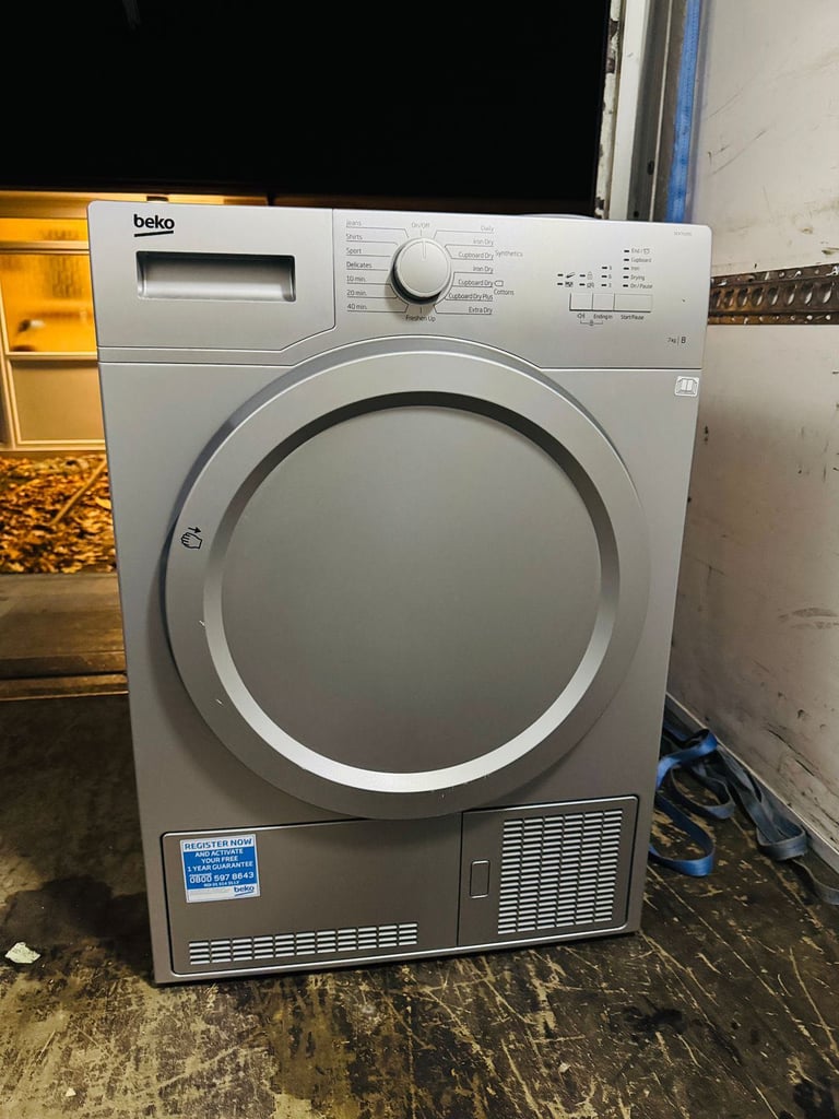 7kg condenser tumble dryer for £110(we can deliver)