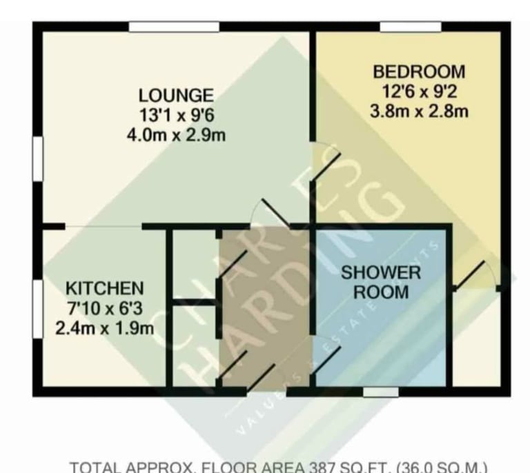 Spacious 1-Bedroom first floor Flat – Excellent Location Between Town Centre & Old Town