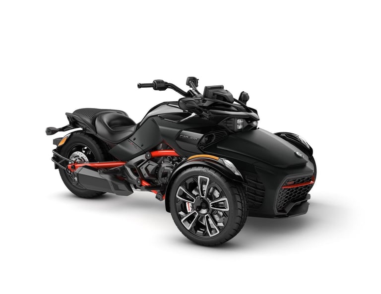 image for 2025 Can-Am Spyder F3-S 1330 SE6 – Monolith Black Satin – £24,899