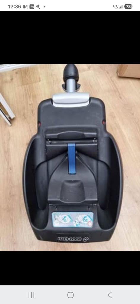 image for Maxi cosi seat belt base 