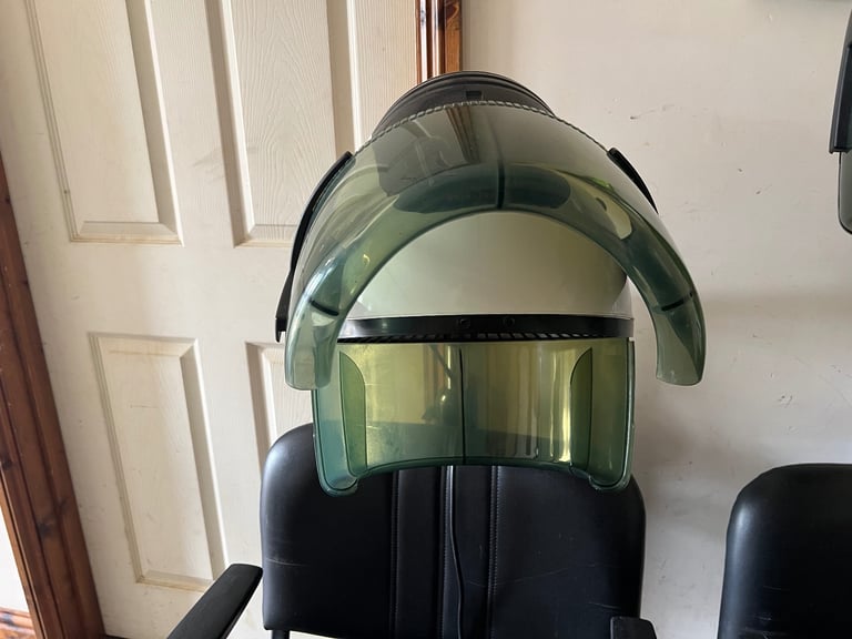 Hair salon hooded hairdryers 
