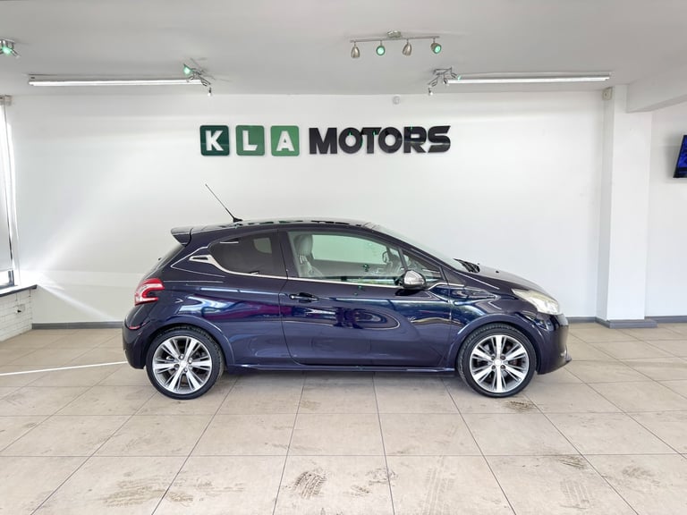 PEUGEOT 208 1.6 THP XY Blue Manual Petrol 2013