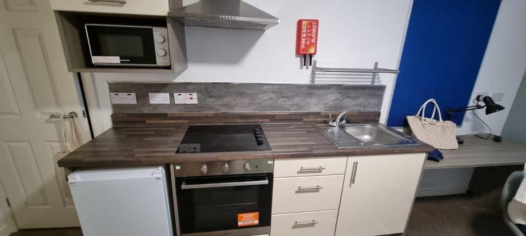 One bed studio for rent