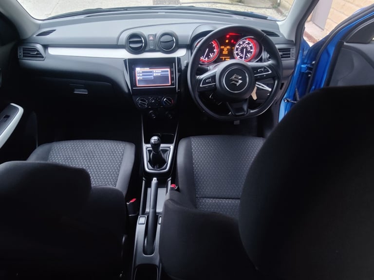 SUZUKI SWIFT; HYBRID; APPLE &amp; ANDROID CAR PLAY; BLUE; ULEZ COMPLIANT;-5 DOOR;