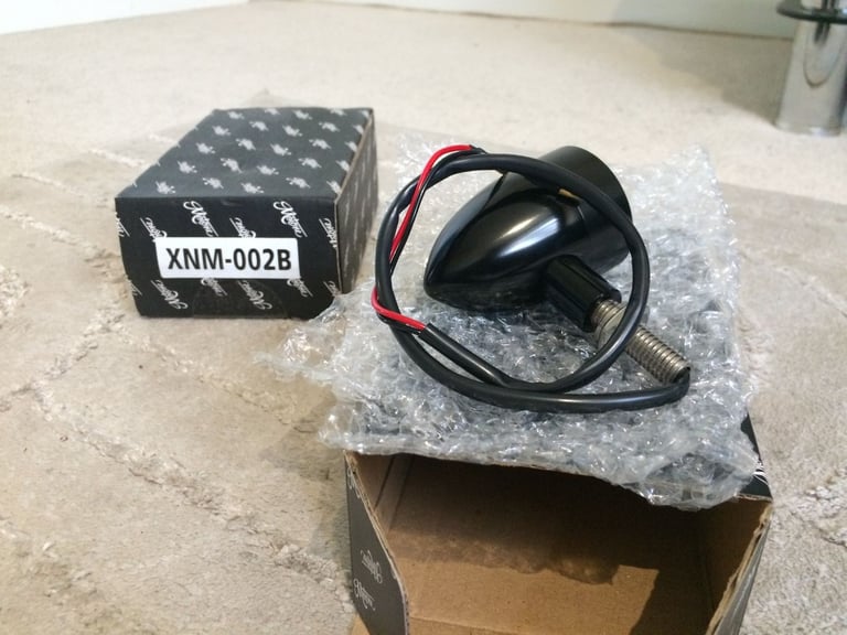 Motone indicators turn signals black two pairs Unused