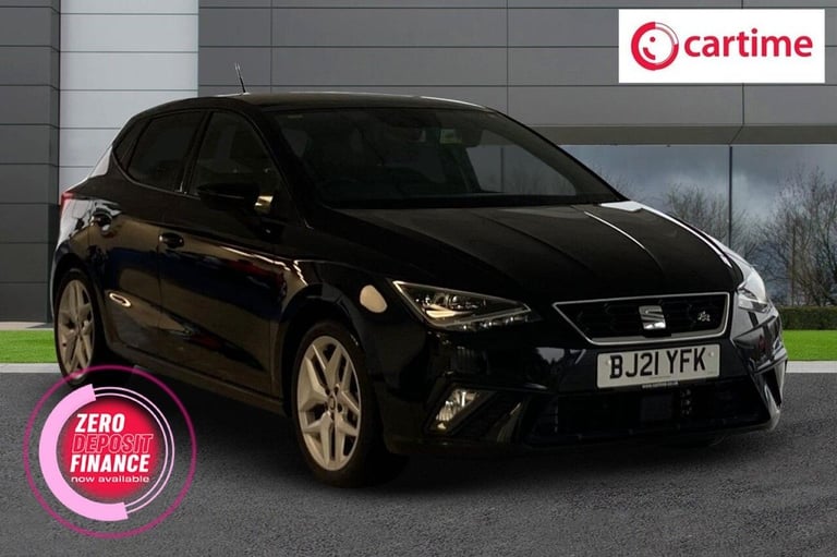 image for 2021 21 SEAT IBIZA 1.0 TSI FR HATCHBACK 5DR PETROL MANUAL EURO 6 (S/S) GPF (95 P