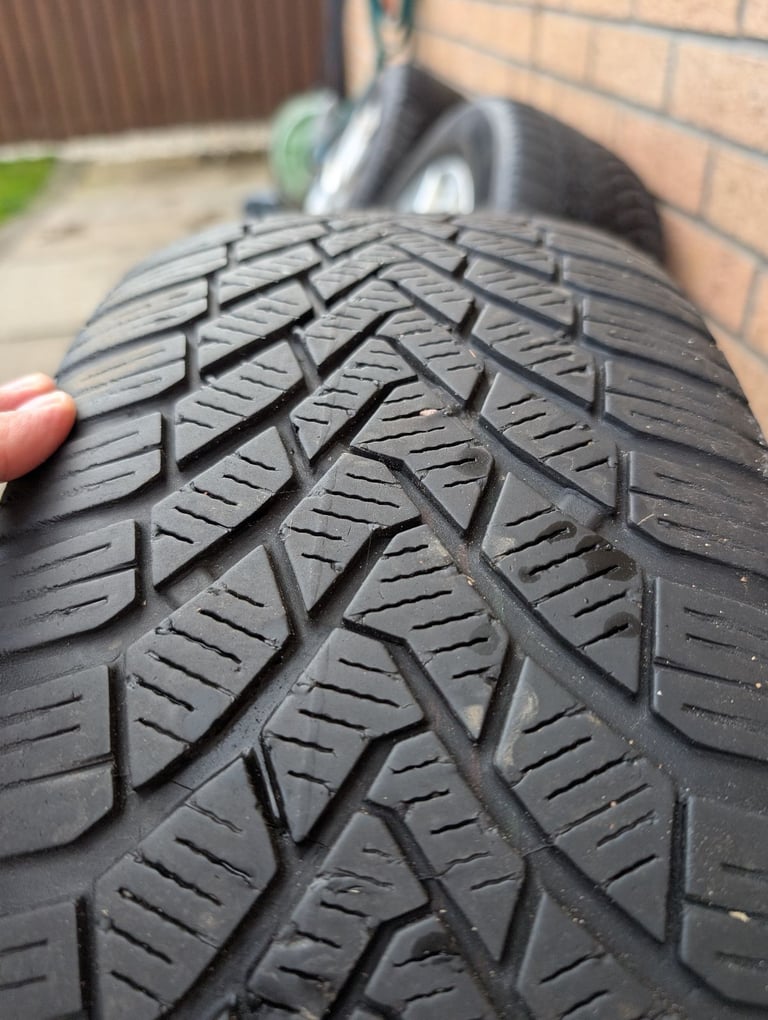 Autec skandic 16 inch alloys continental winter tyres TS850 