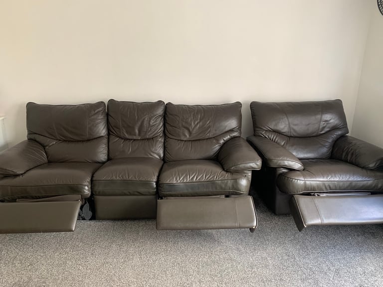 Leather recliner chair for Sale in Bolton, Manchester | Sofas, Couches &  Armchairs | Gumtree