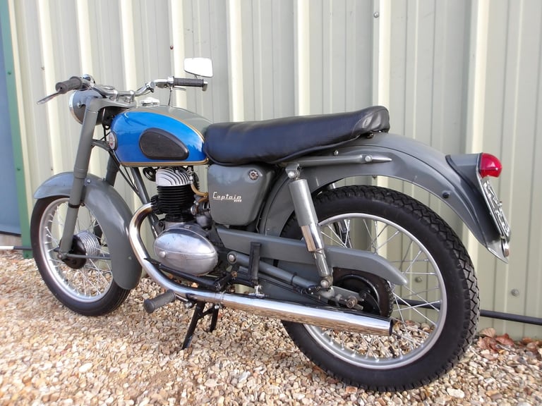 James Captain 200 Villiers 1957 Classic 2 Stroke, Tax & Mot Exempt. 