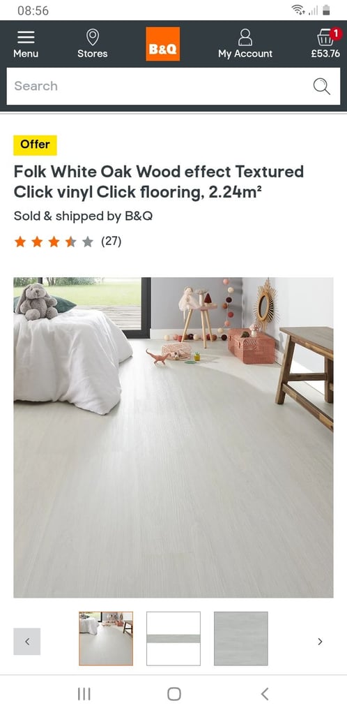 Laminate flooring and underlay 