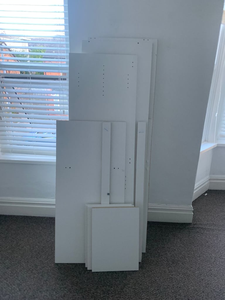 IKEA KLEPPSTAD 3 Door Wardrobe – White – Dismantled & Ready to Go
