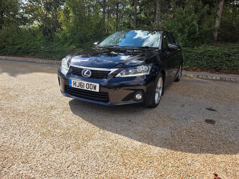LEXUS CT 1.8 200H SE-L CVT EURO 5 SS 5DR 2011 Hybrid Automatic in Black