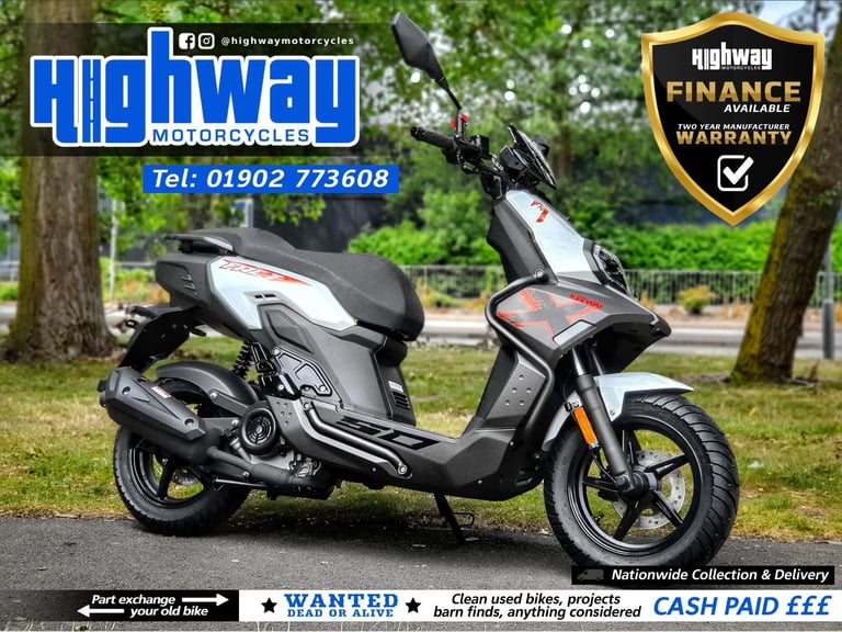 image for NEW Keeway Fact X 50 CBT Learner Legal Sport Scooter with Two Year Warranty