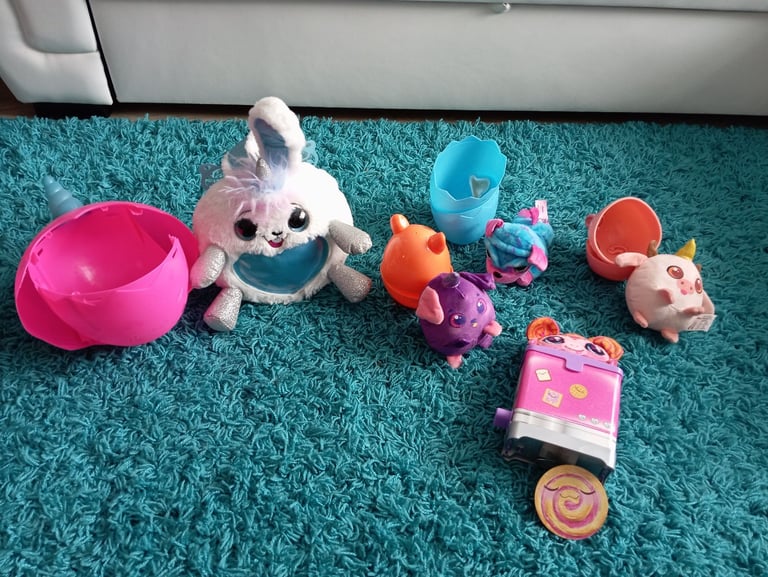 image for Squishy rainbow unicorn toys bundle