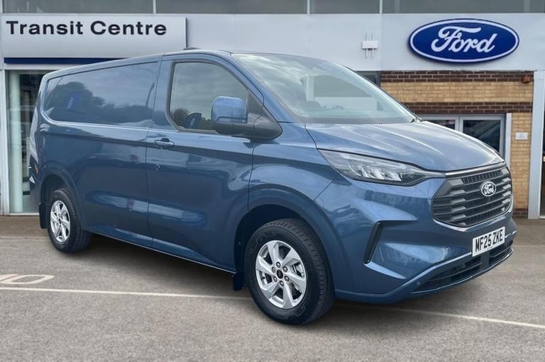 2025 Ford Transit Custom 280 Limited L1 SWB FWD 2.0 EcoBlue 136ps AIR CON, PLY LINED, REVERSE CAM...
