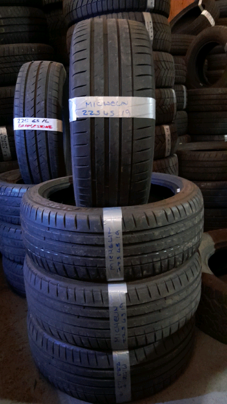 225 45 19 Michelin ps4s tyres only £60 & 1000s more open 7 days a week