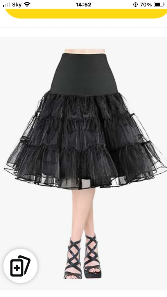 image for Retro net petticoat 