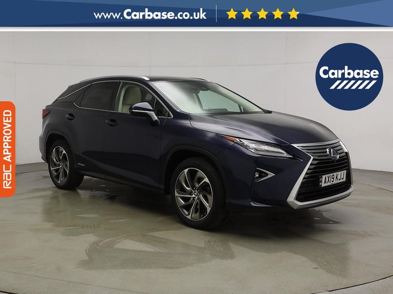 2019 Lexus RX 3.5 450h V6 Takumi SUV 5dr Petrol Hybrid E-CVT 4WD Euro 6 (s/s) (313 ps) SUV PETROL...