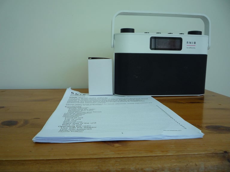 image for RNIB radio for visually impaired