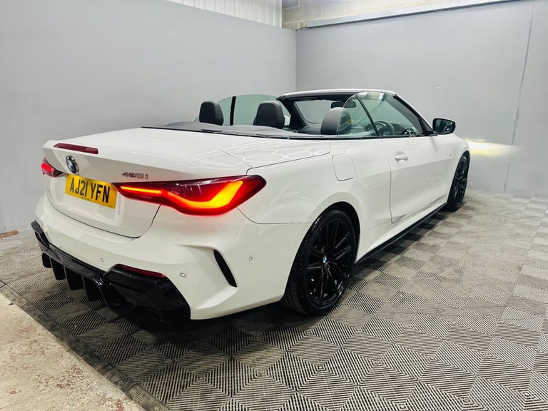 2021 BMW 4 Series 420i M Sport 2dr Step Auto CONVERTIBLE Petrol Automatic