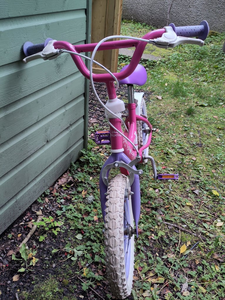 Pink Disney Princess Girls Bike