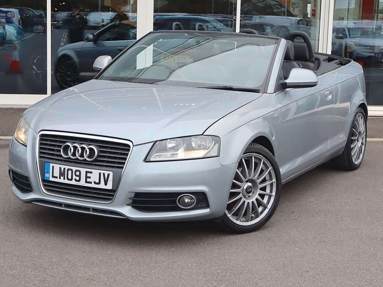 2009 Audi A3 2.0 TDI S Line 2dr S Tronic CONVERTIBLE Diesel Automatic
