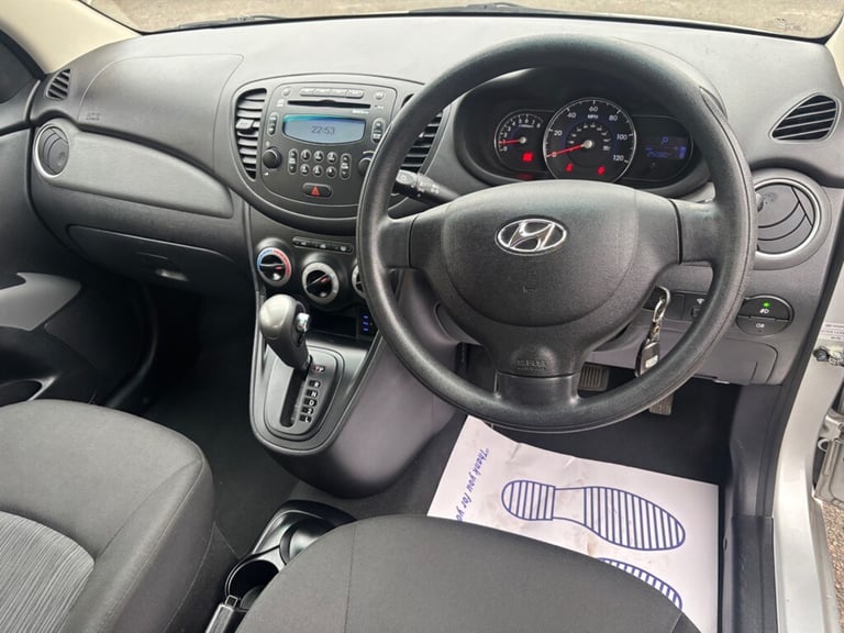 2012 Hyundai i10 1.2 Active 5dr Auto HATCHBACK PETROL Automatic
