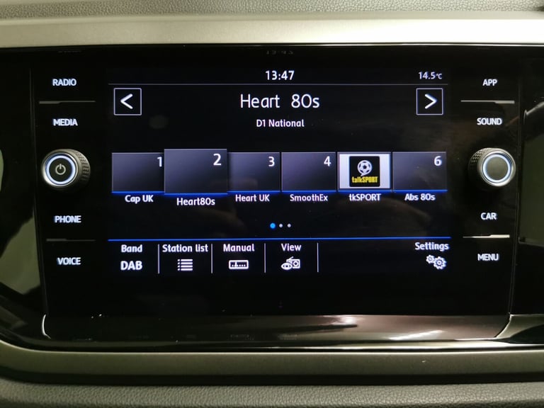 2018 Volkswagen Polo 1.0 EVO SE 5dr HATCHBACK PETROL Manual