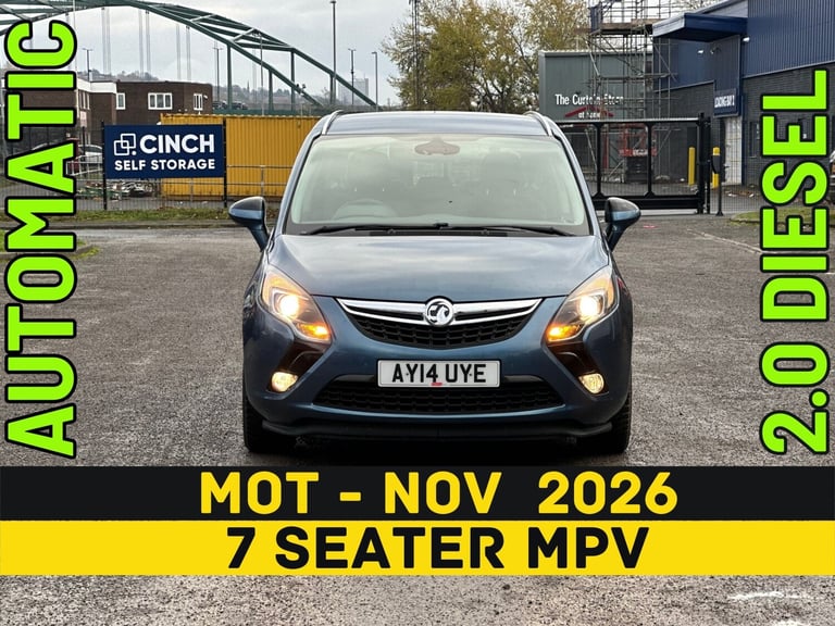 2014 Vauxhall Zafira 2.0 CDTi [165] SE 5dr Auto MPV Diesel Automatic