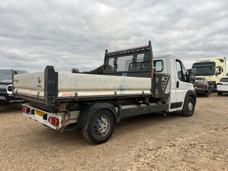 2019 FIAT DUCATO TIPPER VAN SALVAGE DAMAGED REPAIR CAT N LOGBOOK EURO 6 ULEZ 