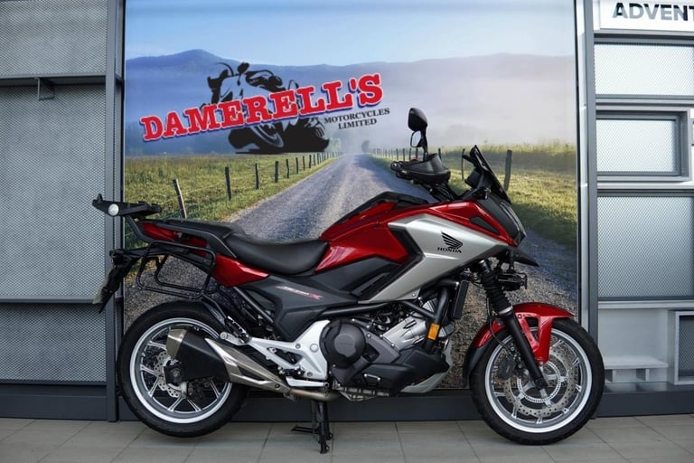 2017 HONDA NC 750 XD-H DCT AUTOMATIC MOTORCYCLE RED