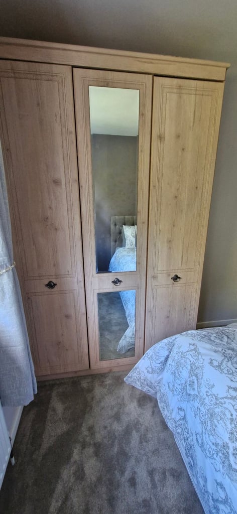 2 Triple Wardrobes 