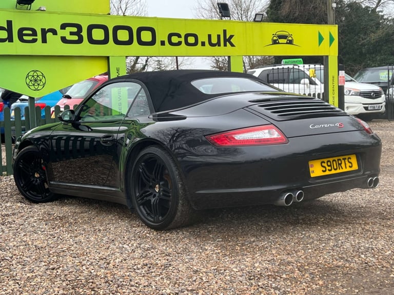 2007 Porsche 911 3.8 911 Carrera 4 S Tiptronic S 4WD 2dr Convertible Petrol Automatic