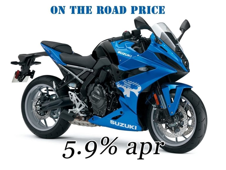 2025 Suzuki GSX-8R GSX8R & 5.9% APR finance, save 504