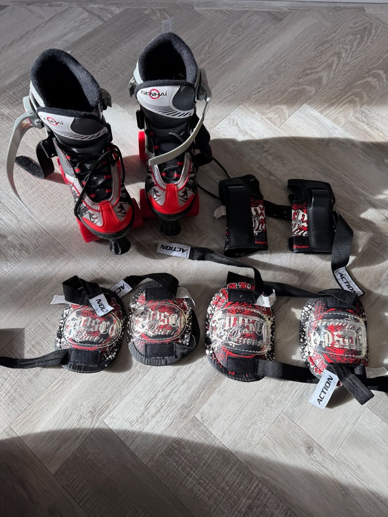 image for Roller Skates and pads 