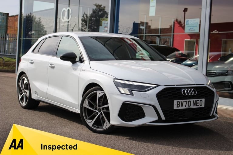 2020 70 AUDI A3 1.5 TFSI 35 EDITION 1 SPORTBACK 5DR PETROL MANUAL EURO 6 (S/S) (