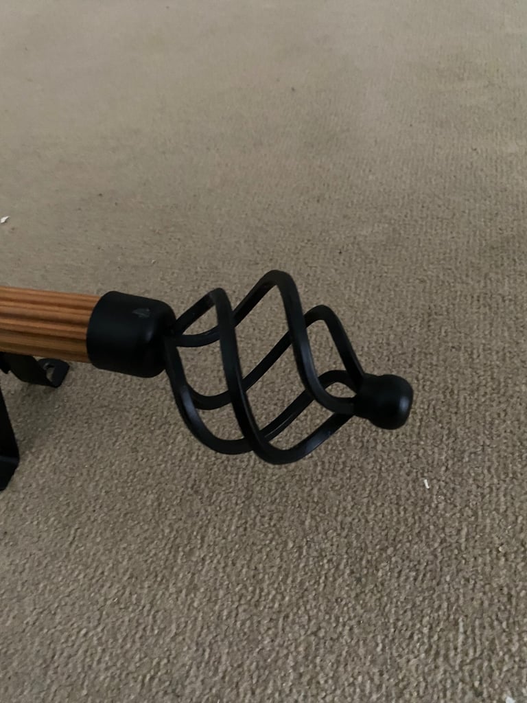 **SOLD** 2 matching curtain poles 