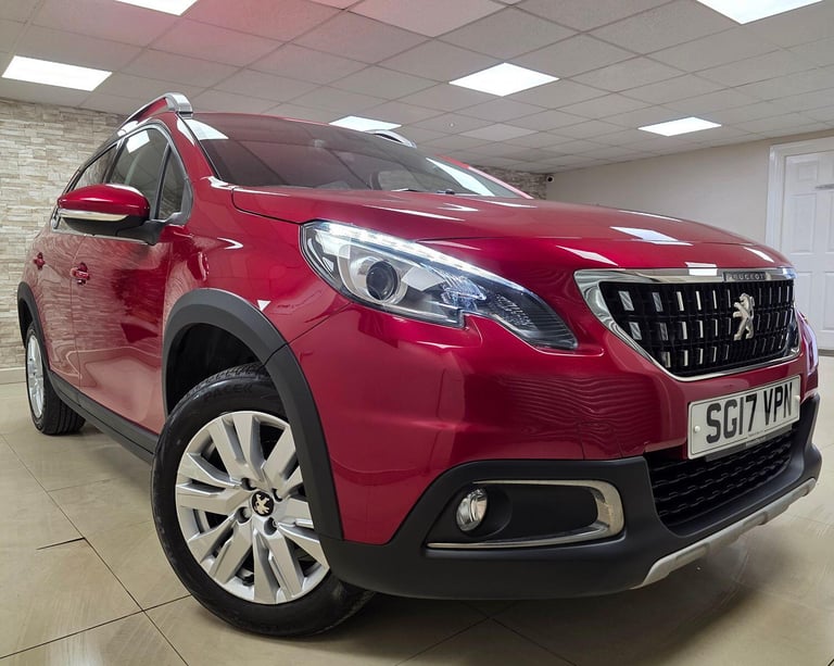 image for PEUGEOT 2008 1.2 PureTech Allure Red Manual Petrol 2017 WARRANTY 12 MONTHS MOT