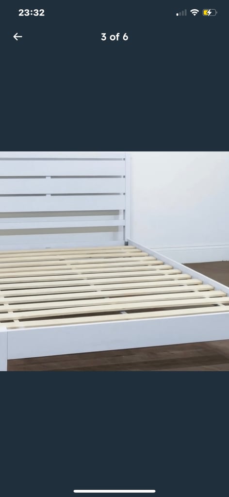 Brand New Kingsize Bed White Kingsize Bed New Boxed Oak Bed New 5ft Bed