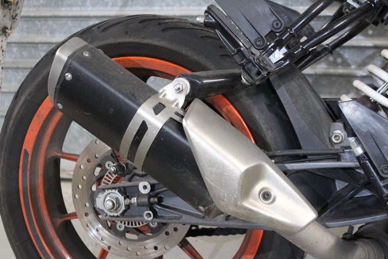 2023 73 KTM DUKE 125 ABS LEARNER LEGAL TRADE SALE 3K GREY/ORANGE NEW MOT RIDE