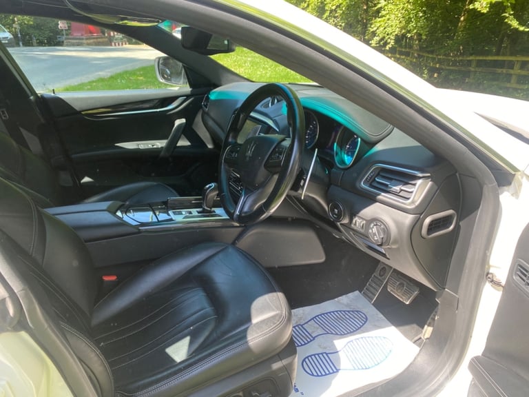 MASERATI GHIBLI DV6 White Auto Diesel, 2016 FSH