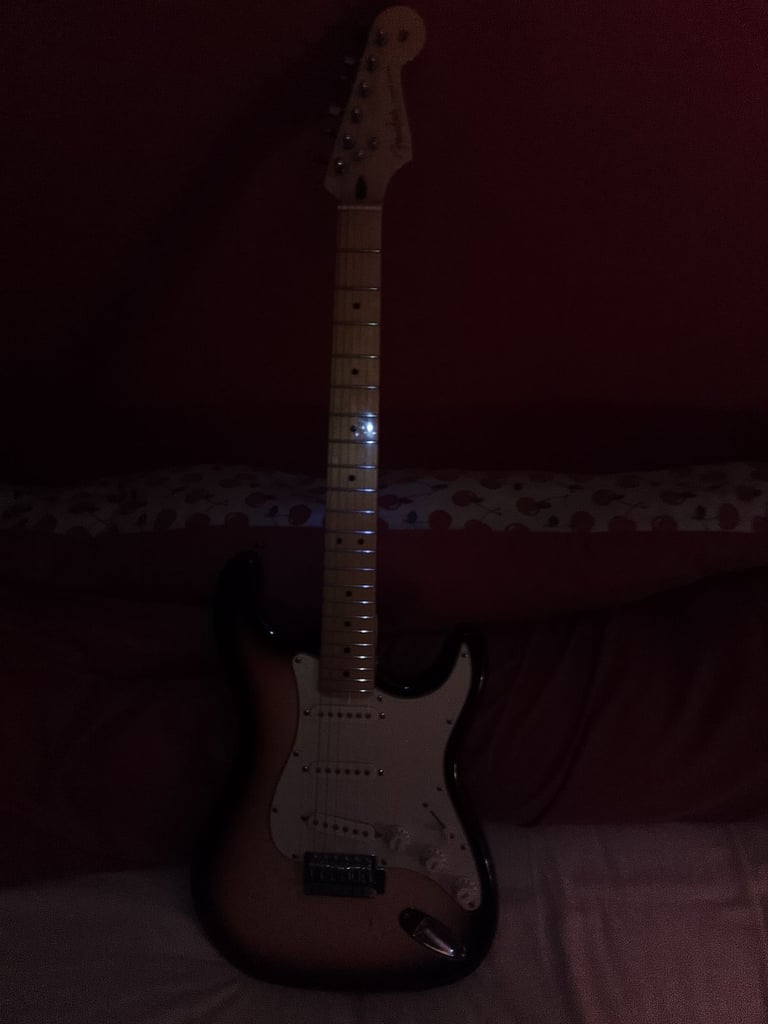 Fender stratocaster refit from an pre fitted body 