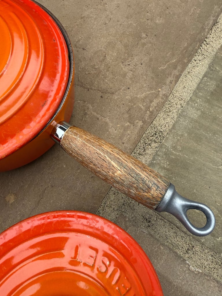 Le Creuset - set of 5 saucepans 