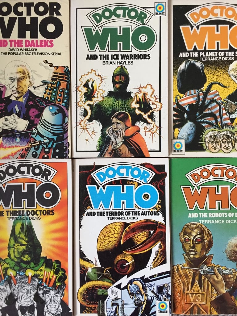 Wanted - Doctor Who Books - Target Paperbacks, Old Annuals, Collectables