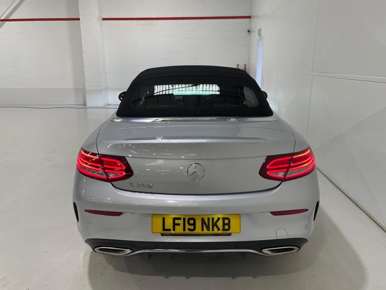2019 Mercedes-Benz C Class C300 AMG Line Premium 2dr 9G-Tronic CONVERTIBLE PETROL Automatic