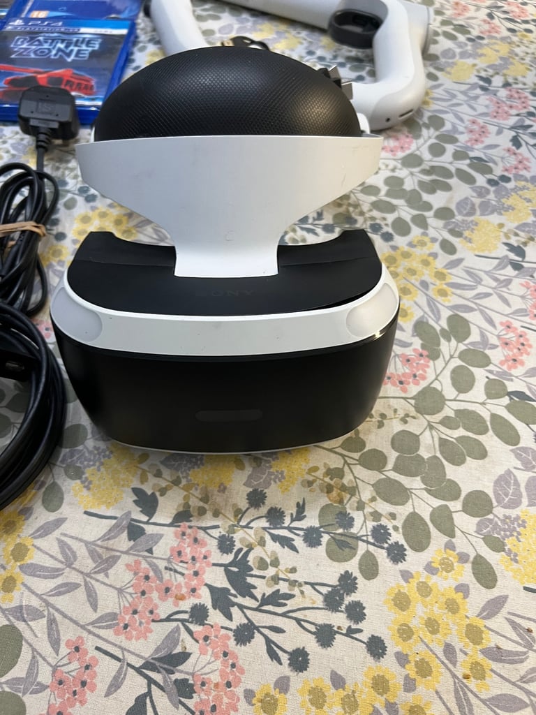 PS4 PSVR BUNDLE GEN 1 CUH‑ZVR1 COMPLETE SET UP NO BOX